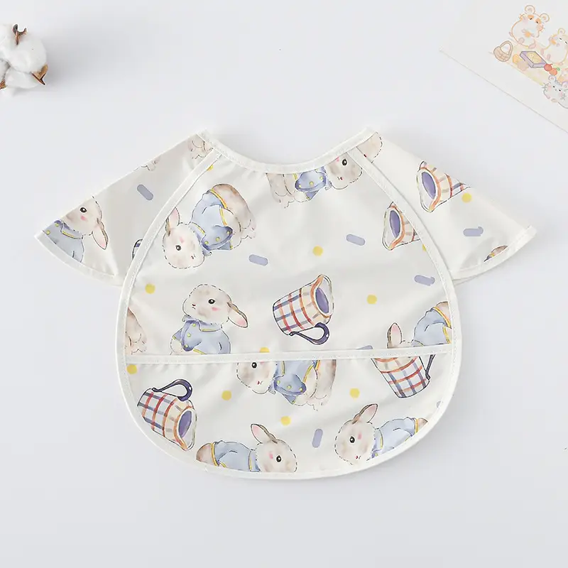 Sweden Retro-Dressing Baby Eating Bib Angel Wings Design - Image 181
