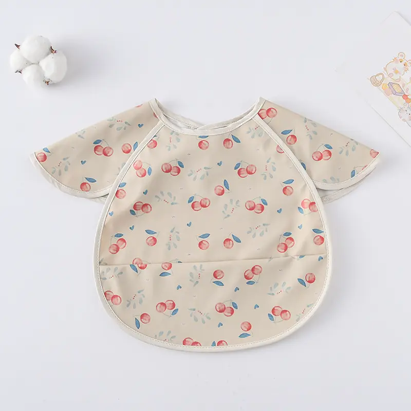 Sweden Retro-Dressing Baby Eating Bib Angel Wings Design - Image 190