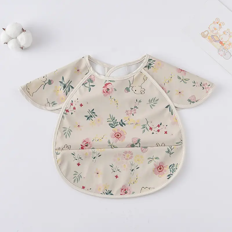 Sweden Retro-Dressing Baby Eating Bib Angel Wings Design - Image 192