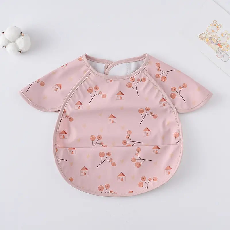 Sweden Retro-Dressing Baby Eating Bib Angel Wings Design - Image 198
