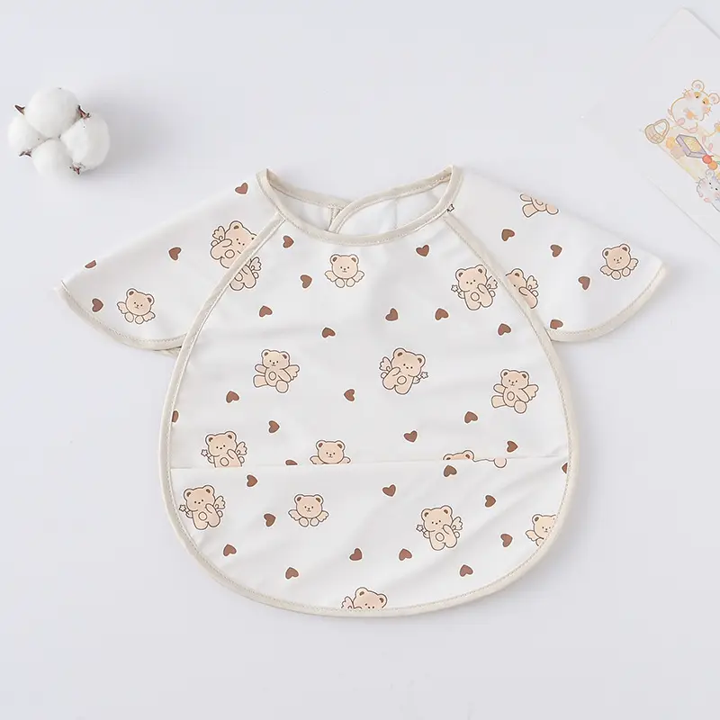 Sweden Retro-Dressing Baby Eating Bib Angel Wings Design - Image 203