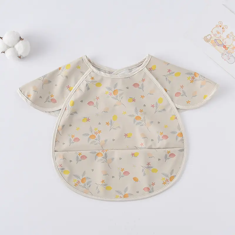 Sweden Retro-Dressing Baby Eating Bib Angel Wings Design - Image 204