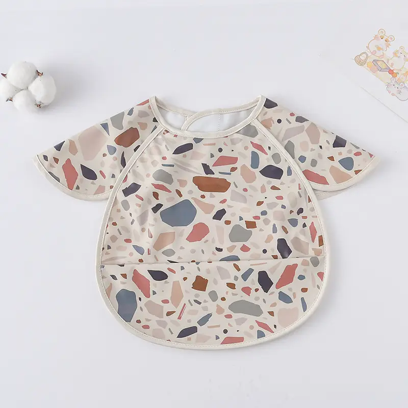Sweden Retro-Dressing Baby Eating Bib Angel Wings Design - Image 205