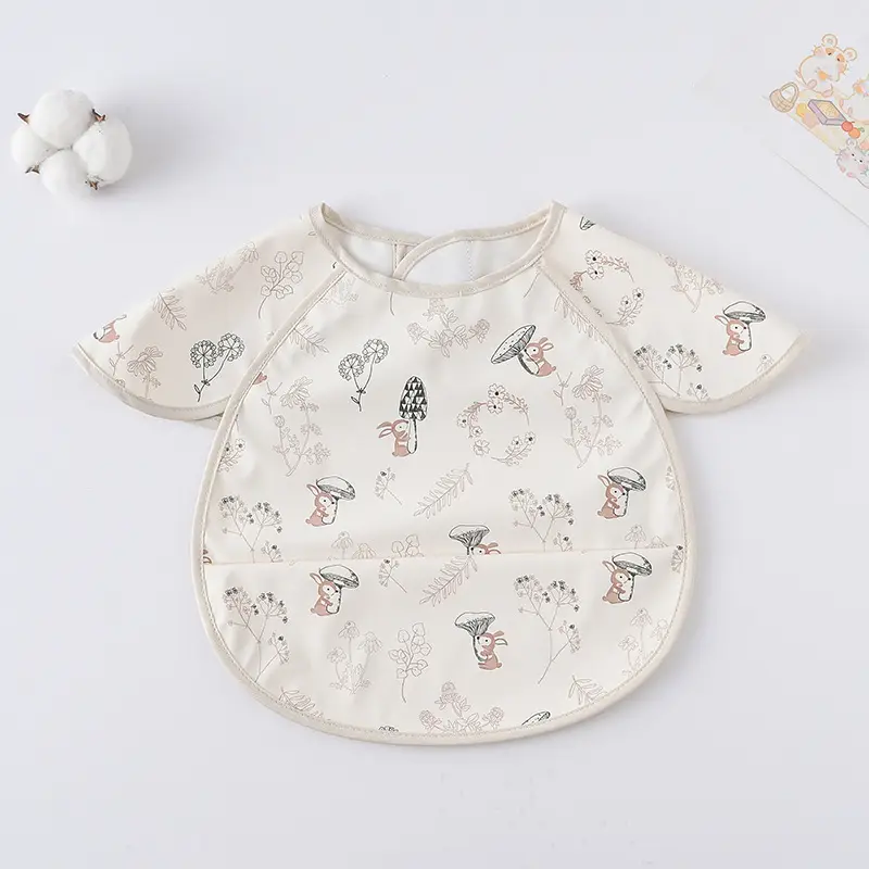 Sweden Retro-Dressing Baby Eating Bib Angel Wings Design - Image 206