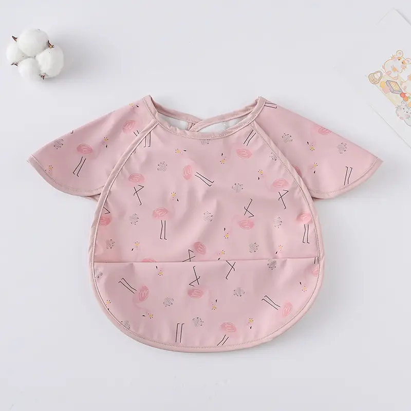 Sweden Retro-Dressing Baby Eating Bib Angel Wings Design - Image 216