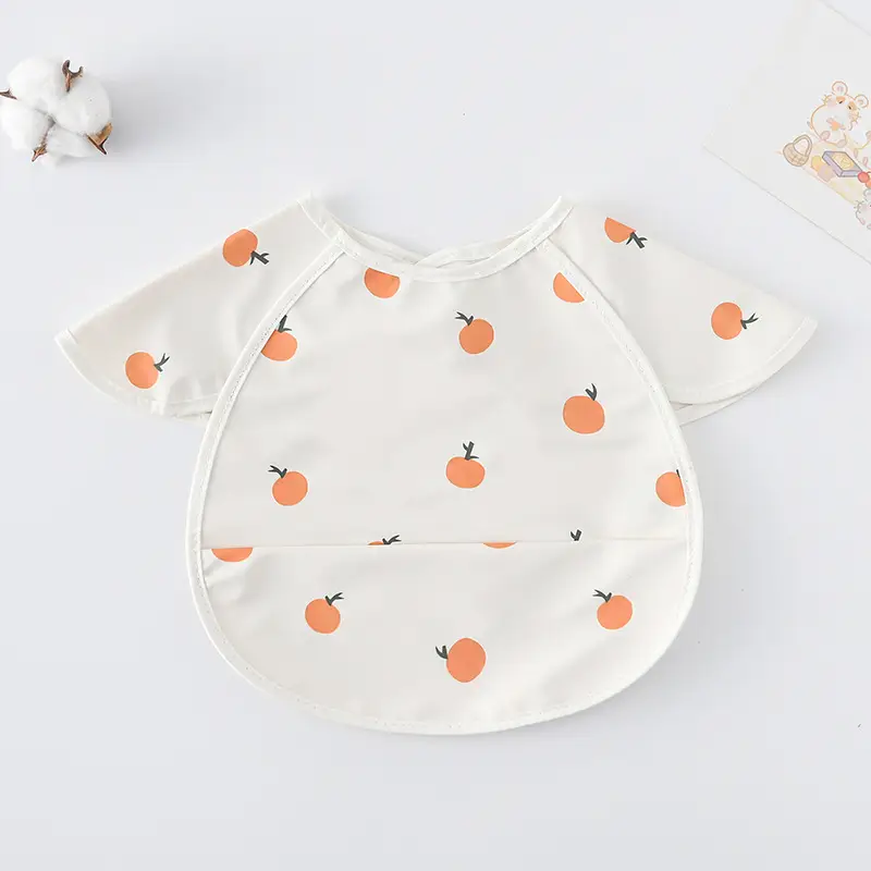 Sweden Retro-Dressing Baby Eating Bib Angel Wings Design - Image 217