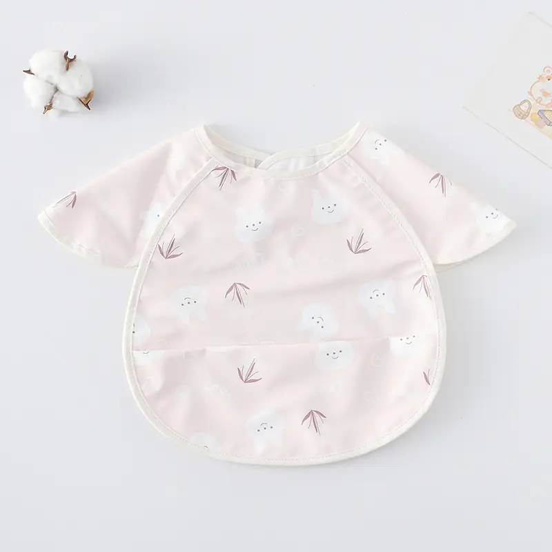 Sweden Retro-Dressing Baby Eating Bib Angel Wings Design - Image 219