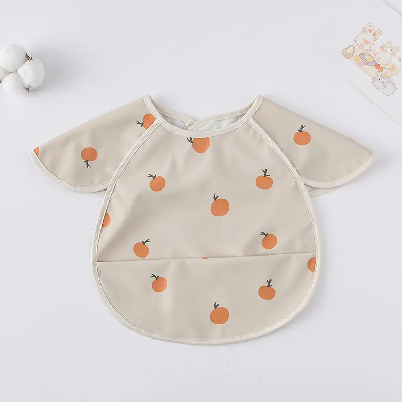 Sweden Retro-Dressing Baby Eating Bib Angel Wings Design - Image 221