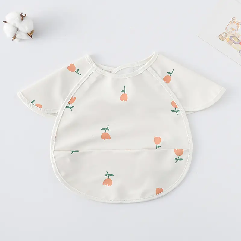 Sweden Retro-Dressing Baby Eating Bib Angel Wings Design - Image 223