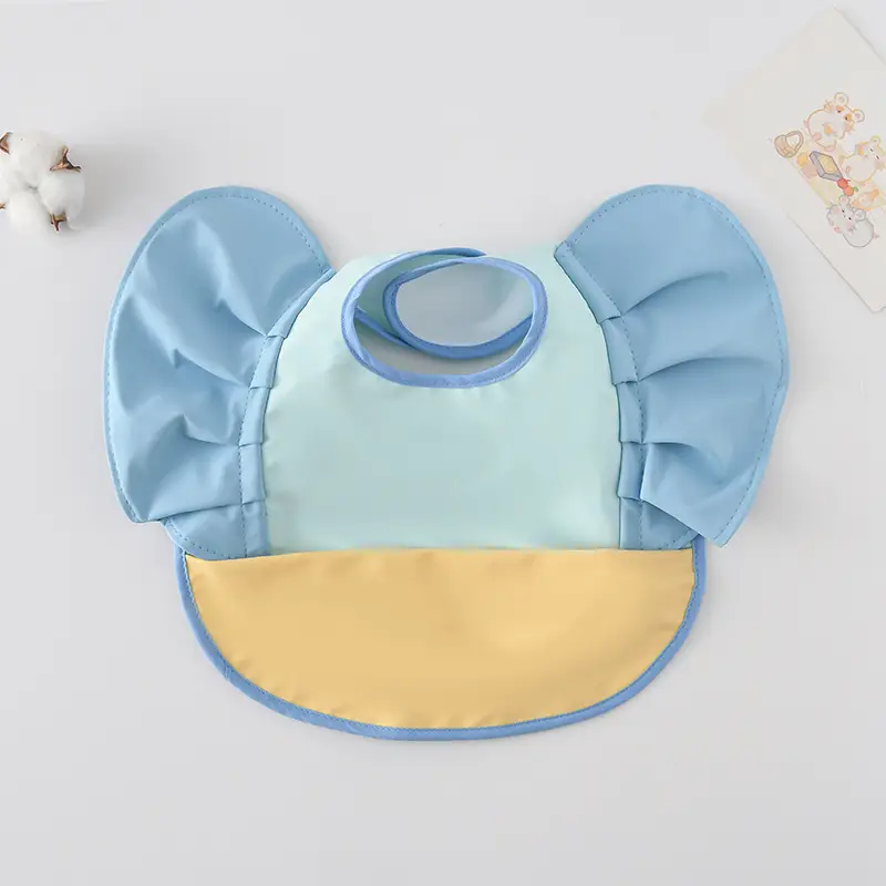 Sweden Retro-Dressing Baby Eating Bib Angel Wings Design - Image 229