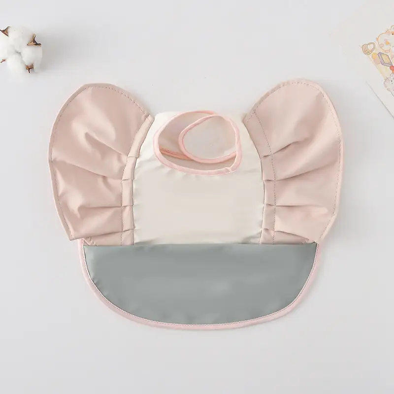 Sweden Retro-Dressing Baby Eating Bib Angel Wings Design - Image 231