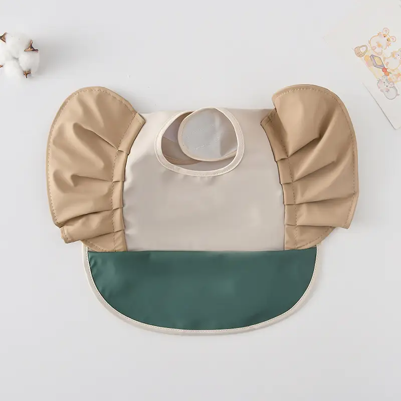 Sweden Retro-Dressing Baby Eating Bib Angel Wings Design - Image 232