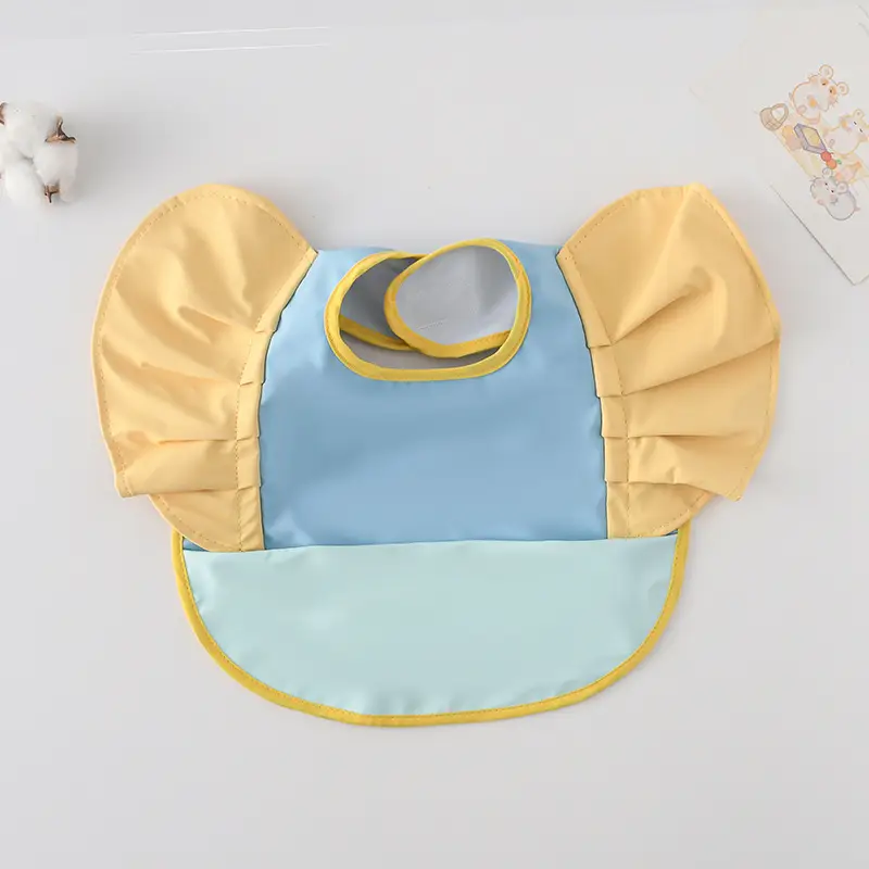 Sweden Retro-Dressing Baby Eating Bib Angel Wings Design - Image 234