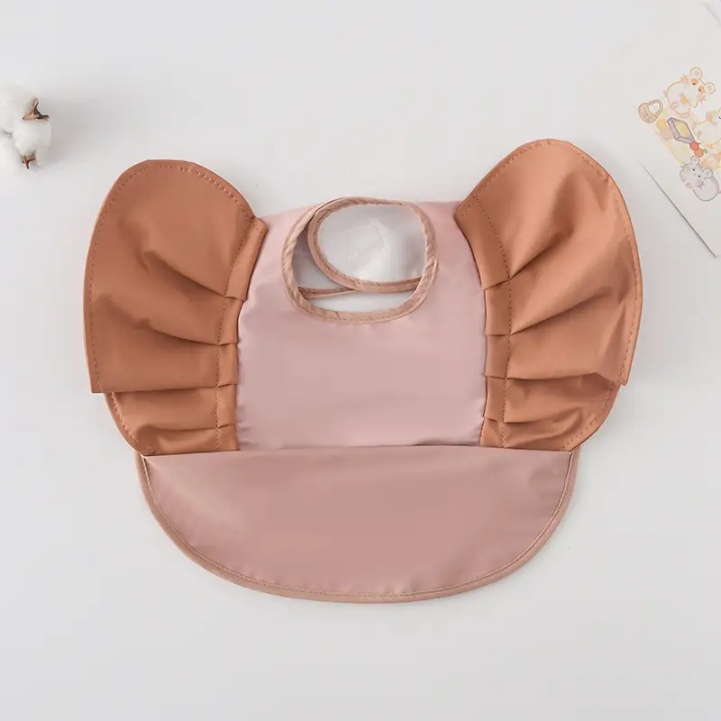 Sweden Retro-Dressing Baby Eating Bib Angel Wings Design - Image 236