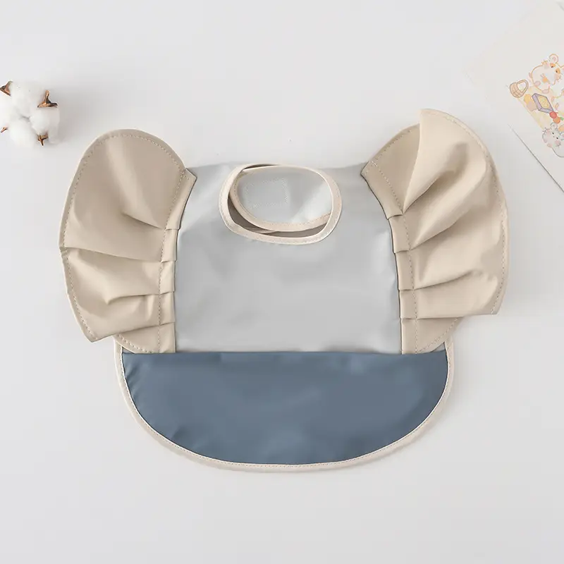 Sweden Retro-Dressing Baby Eating Bib Angel Wings Design - Image 241