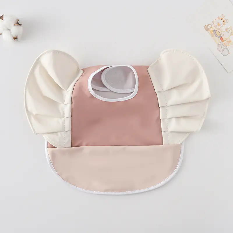 Sweden Retro-Dressing Baby Eating Bib Angel Wings Design - Image 242