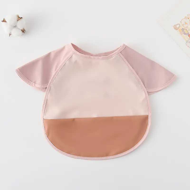 Sweden Retro-Dressing Baby Eating Bib Angel Wings Design - Image 256