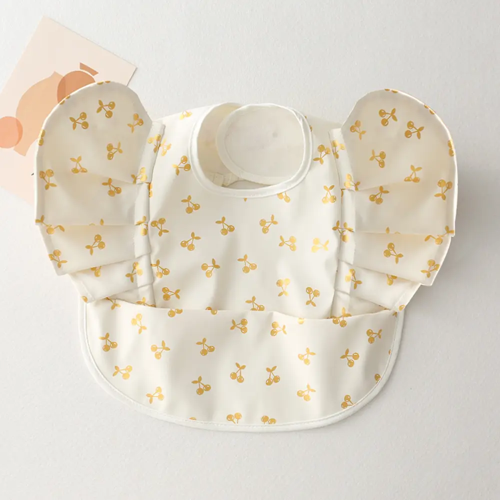 Sweden Retro-Dressing Baby Eating Bib Angel Wings Design - Image 49