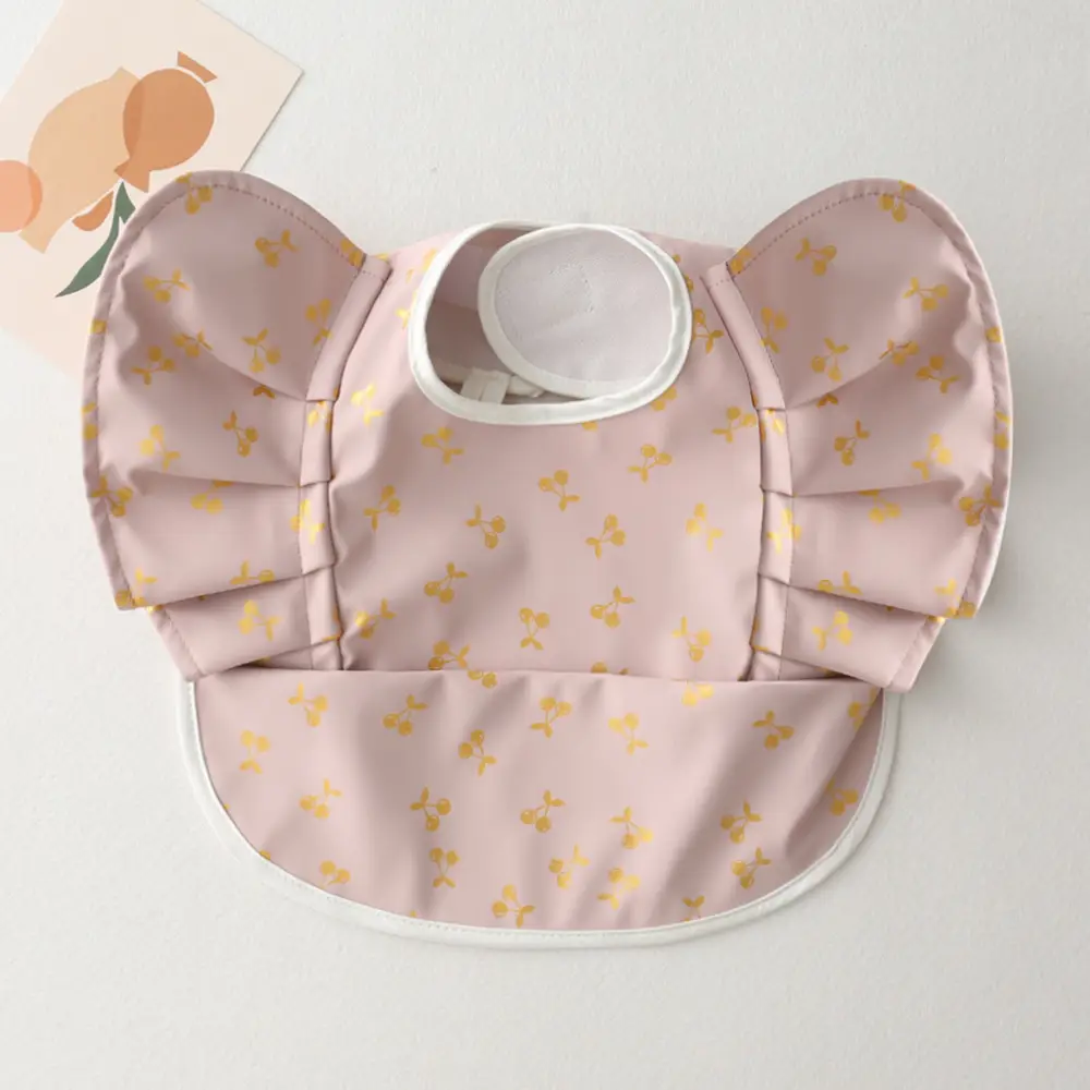 Sweden Retro-Dressing Baby Eating Bib Angel Wings Design - Image 50