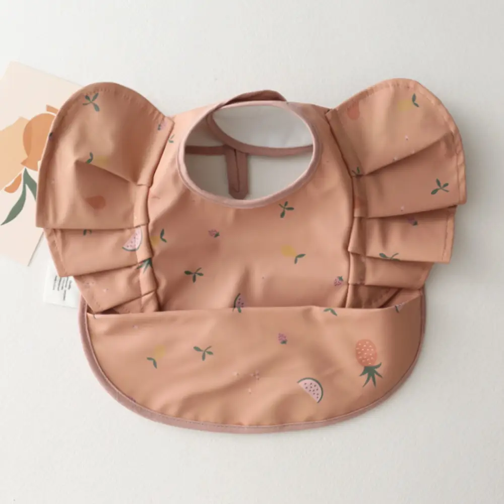 Sweden Retro-Dressing Baby Eating Bib Angel Wings Design - Image 56