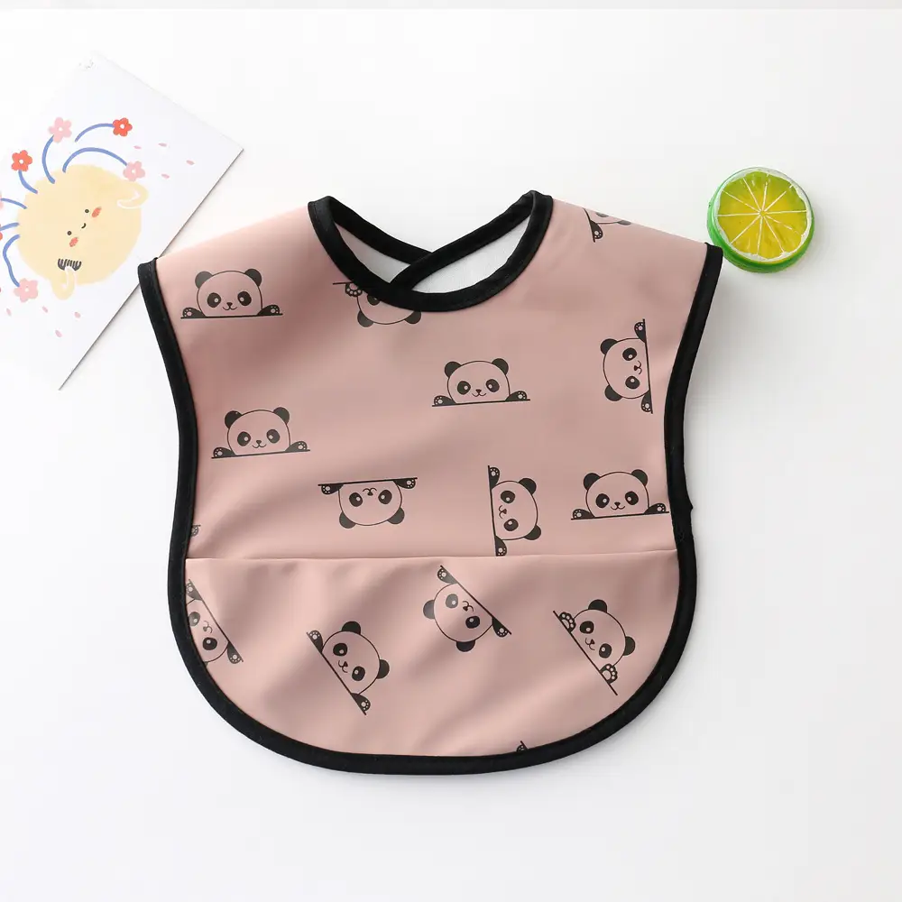 Sweden Retro-Dressing Baby Eating Bib Angel Wings Design - Image 71