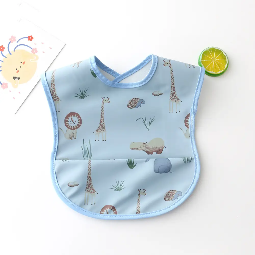 Sweden Retro-Dressing Baby Eating Bib Angel Wings Design - Image 72