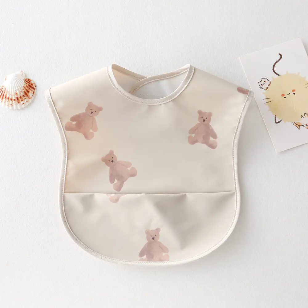 Sweden Retro-Dressing Baby Eating Bib Angel Wings Design - Image 80