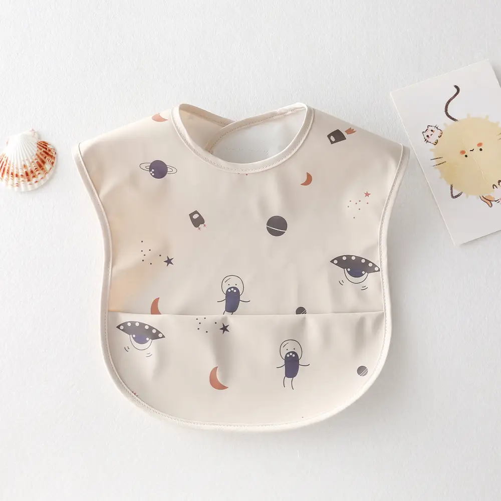 Sweden Retro-Dressing Baby Eating Bib Angel Wings Design - Image 84
