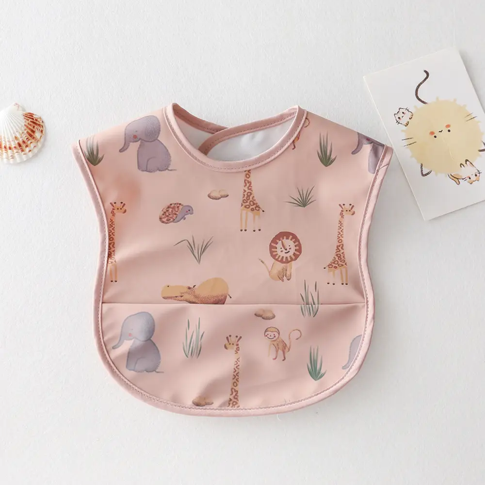 Sweden Retro-Dressing Baby Eating Bib Angel Wings Design - Image 88