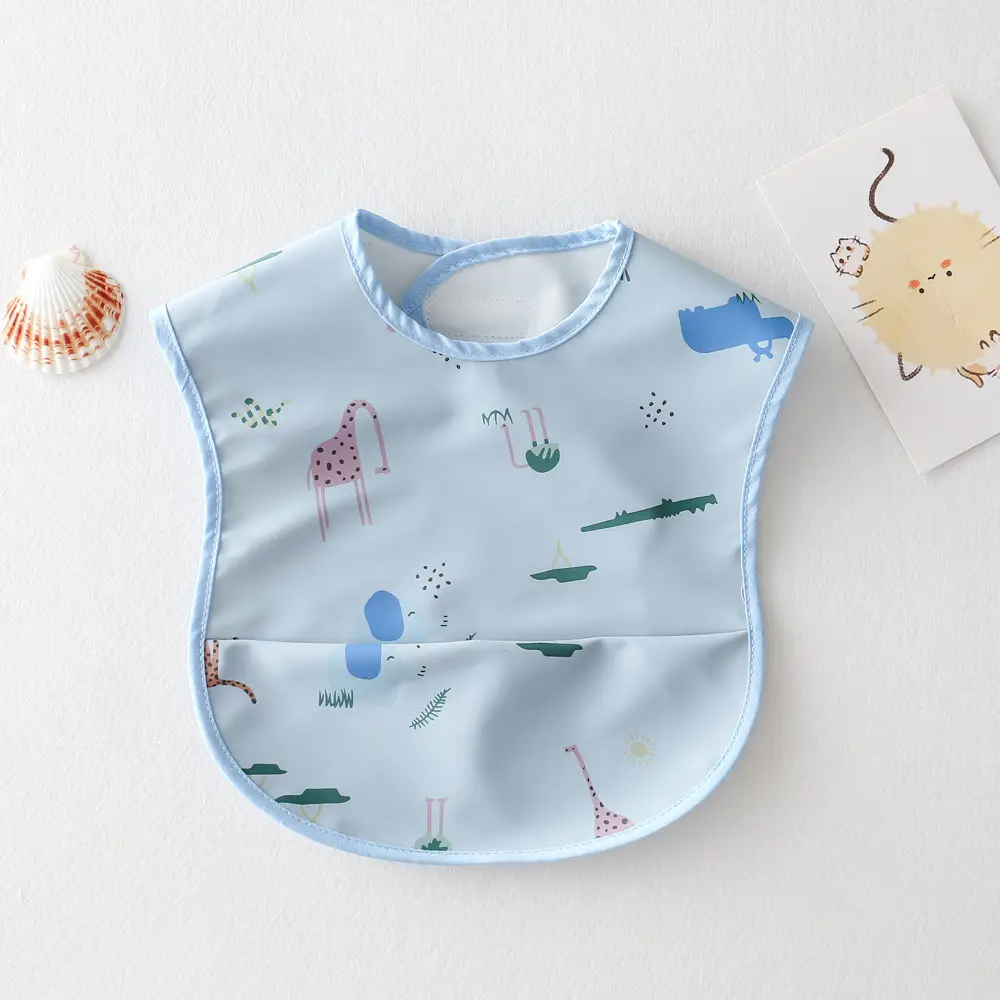 Sweden Retro-Dressing Baby Eating Bib Angel Wings Design - Image 90