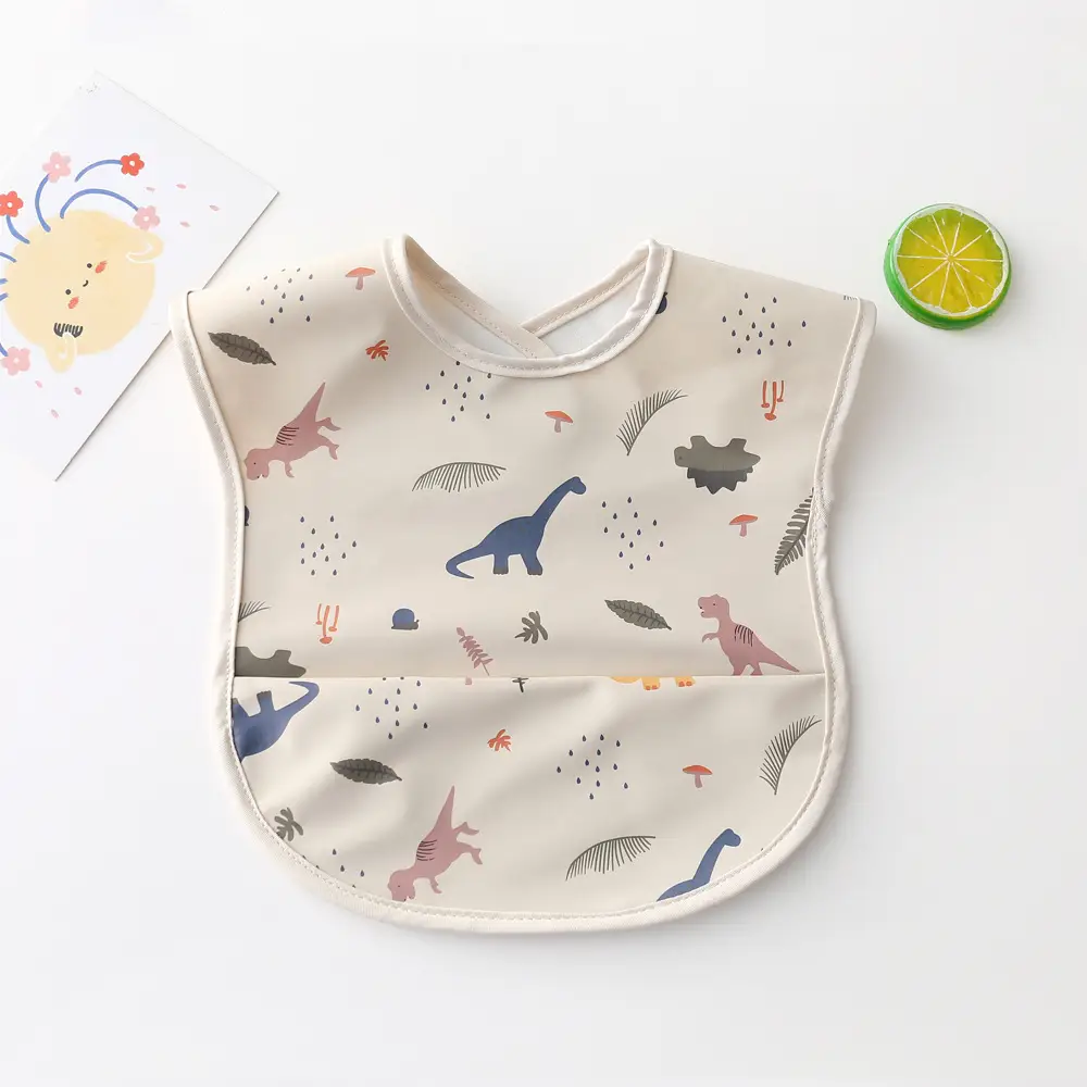 Sweden Retro-Dressing Baby Eating Bib Angel Wings Design - Image 91