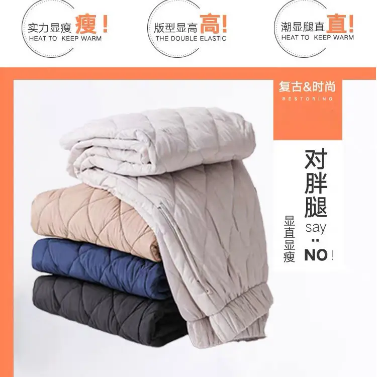 Women's Warm Cotton Leggings Large Winter Outerwear - Image 6
