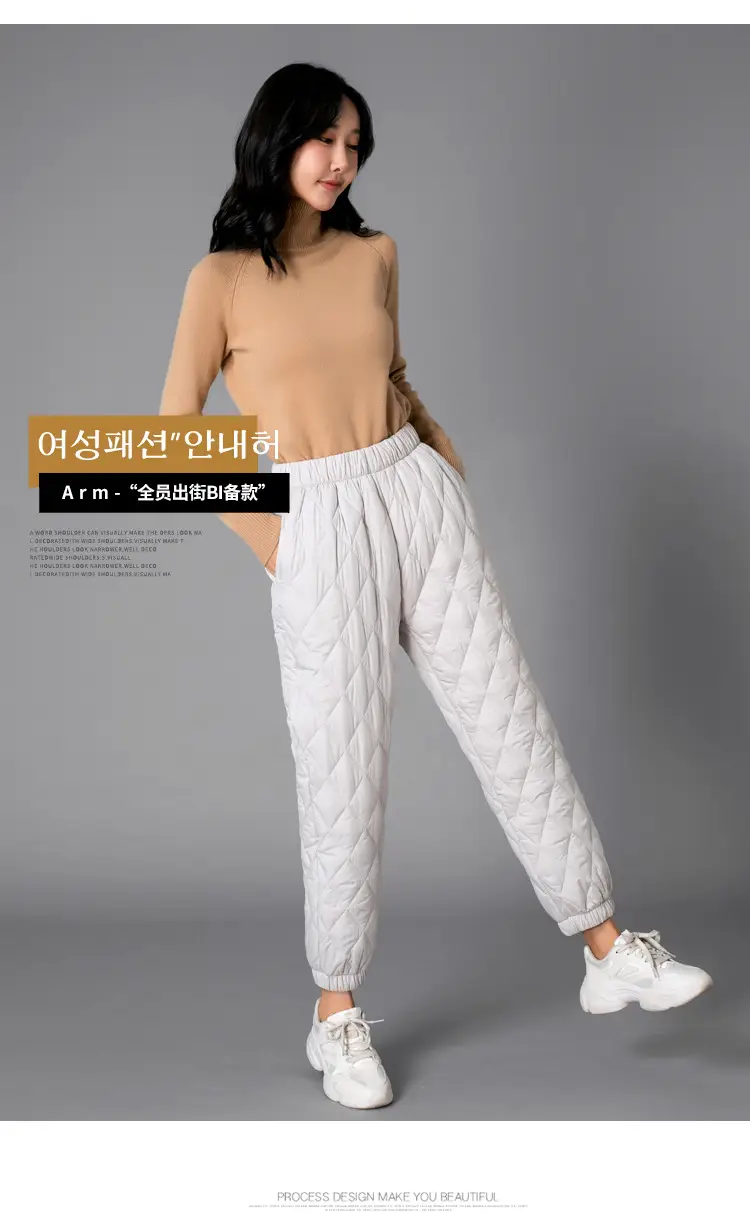 Women's Warm Cotton Leggings Large Winter Outerwear — feature 19