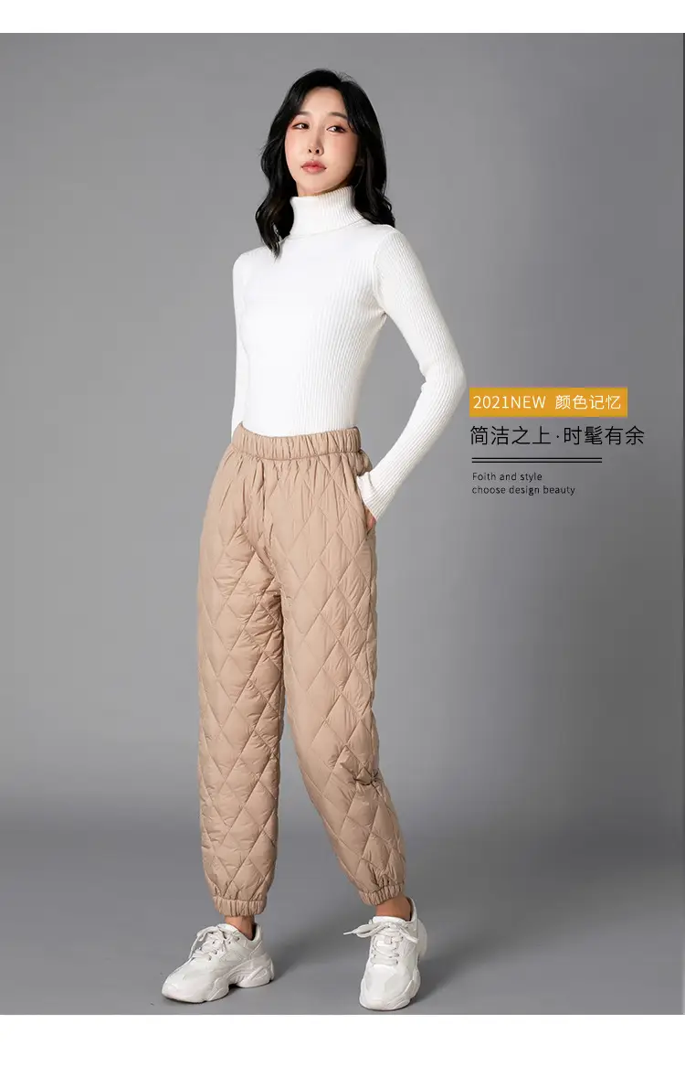 Women's Warm Cotton Leggings Large Winter Outerwear — feature 21