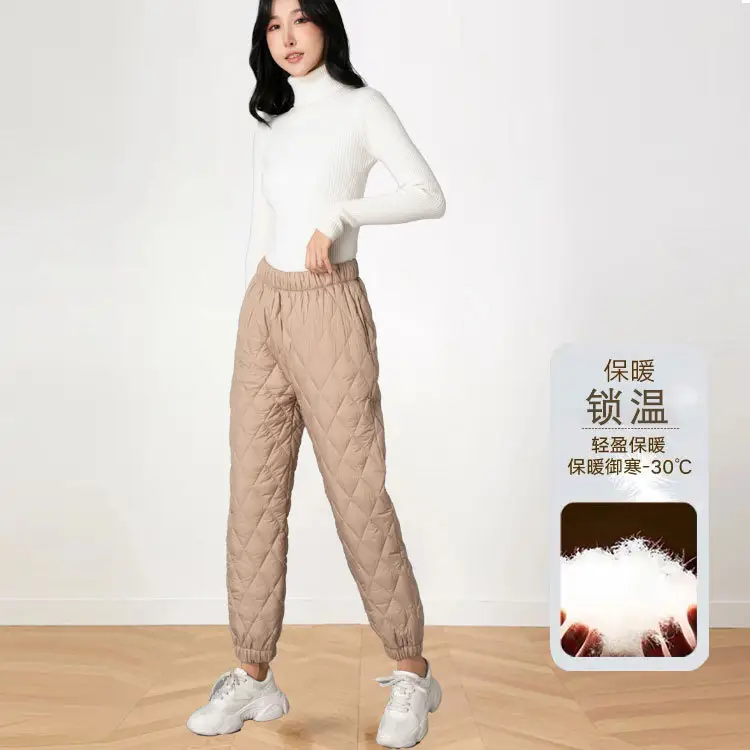 Women's Warm Cotton Leggings Large Winter Outerwear - Image 3