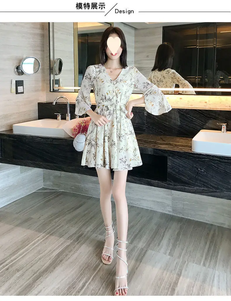 Mid-Short Floral Skirt Dress for Small People 2025 — feature 3