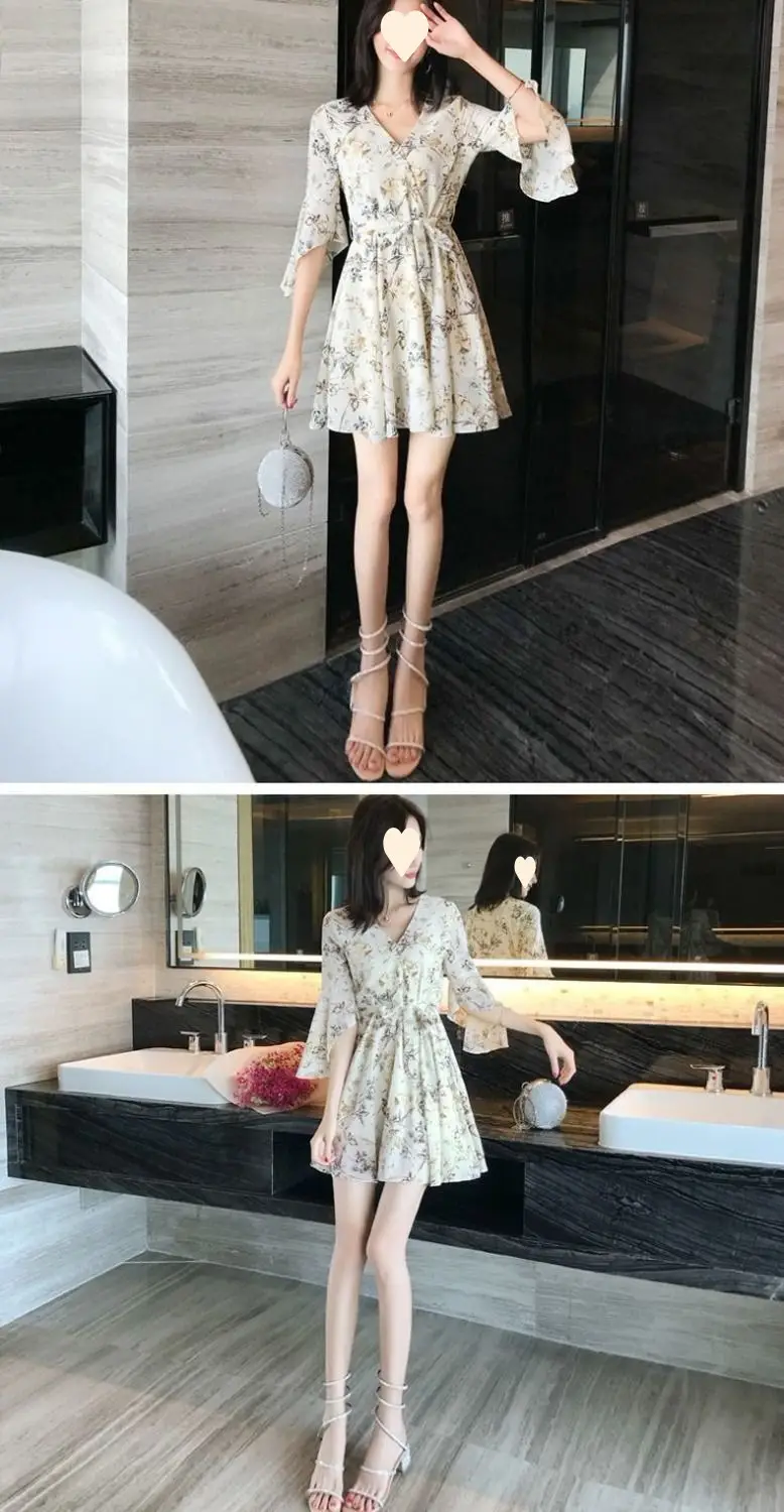 Mid-Short Floral Skirt Dress for Small People 2025 — feature 6