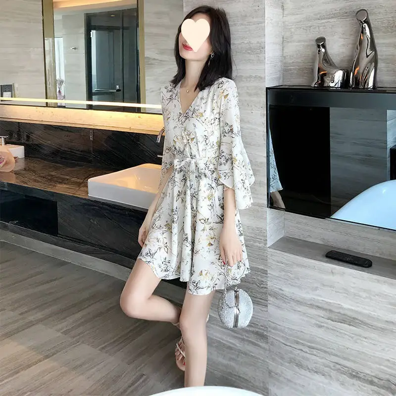 Mid-Short Floral Skirt Dress for Small People 2025 — feature 8