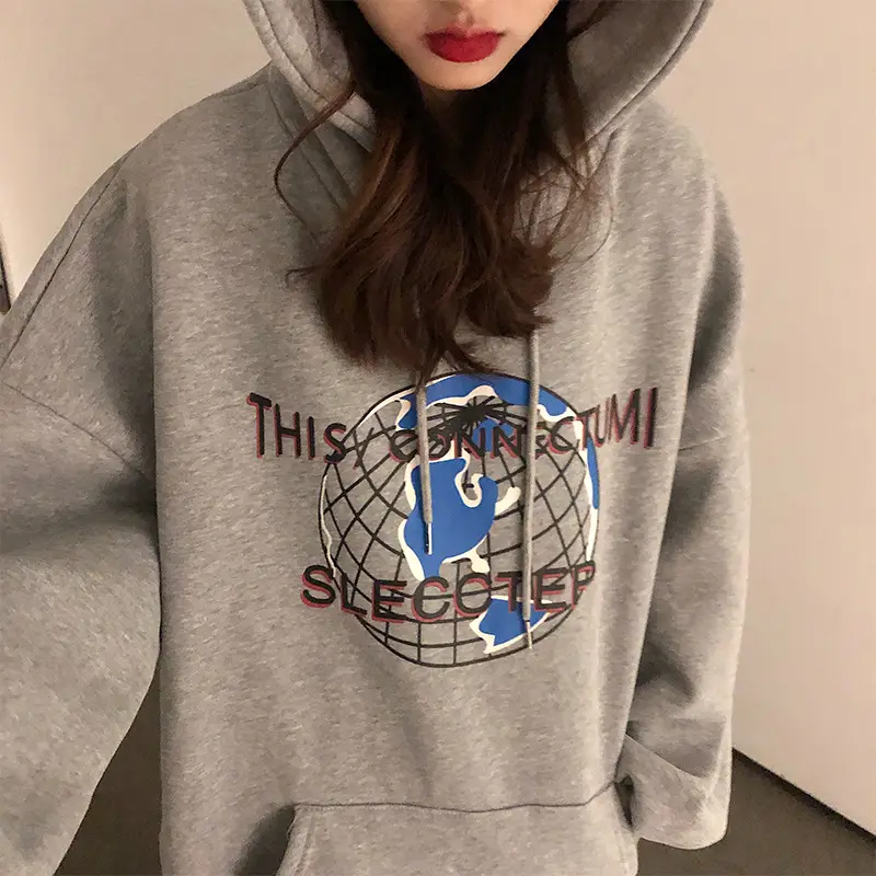 Men Hooded Velvet Jacket Winter Grey New Hong Kong — feature 4