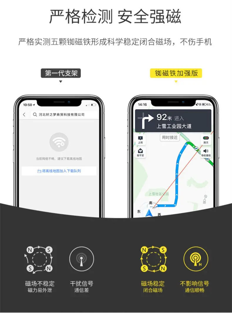 Magnetic Car Holder for F19 Model Strong Magnet — feature 6