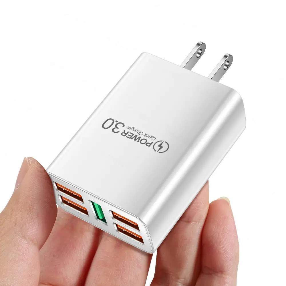 5 USB Multi-Port Travel Charger European American Cross Border - Image 2
