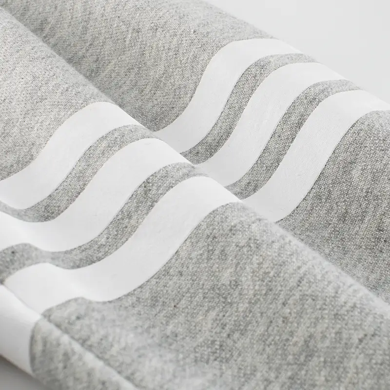 Kids Grey Sweatpants with Stripes for Boys Spring Autumn - Image 4