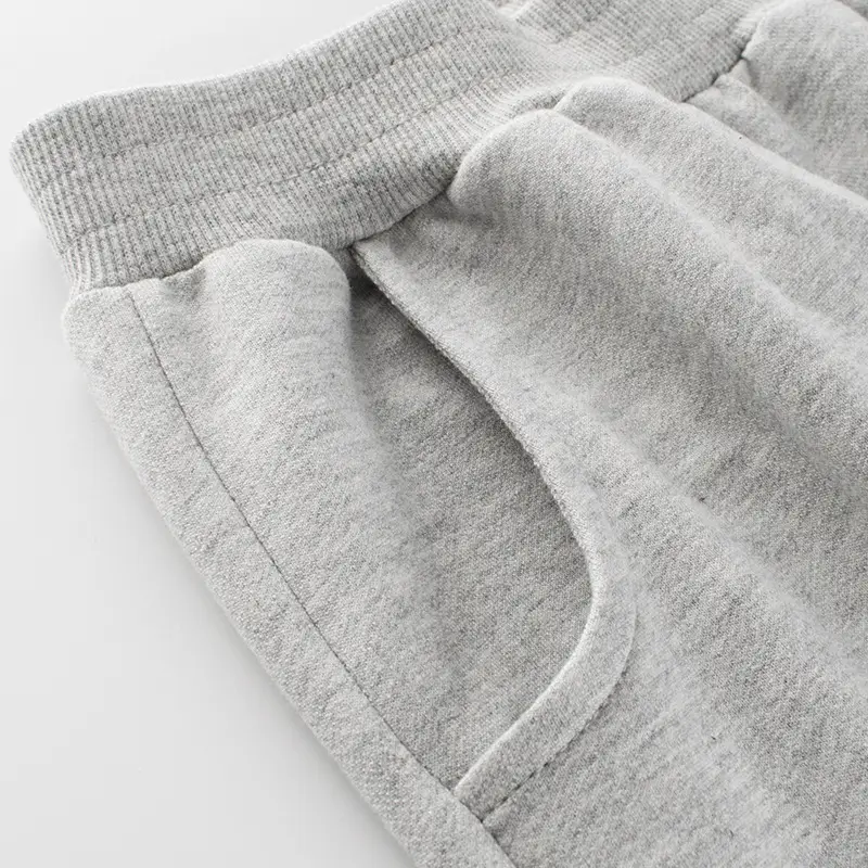 Kids Grey Sweatpants with Stripes for Boys Spring Autumn - Image 5