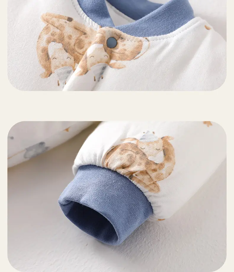 Newborn Baby Cotton Jumpsuit with Car Print — feature 18