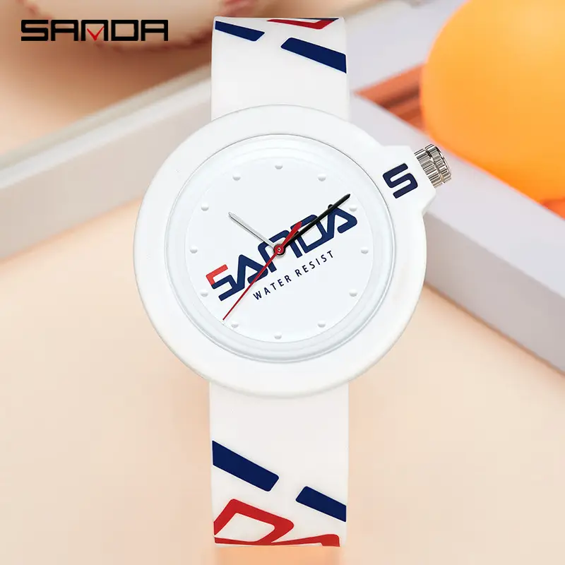 Sanda male and female students quartz watch fashion waterproof watch couple outdoor sports electronic watch factory direct supply - Image 6
