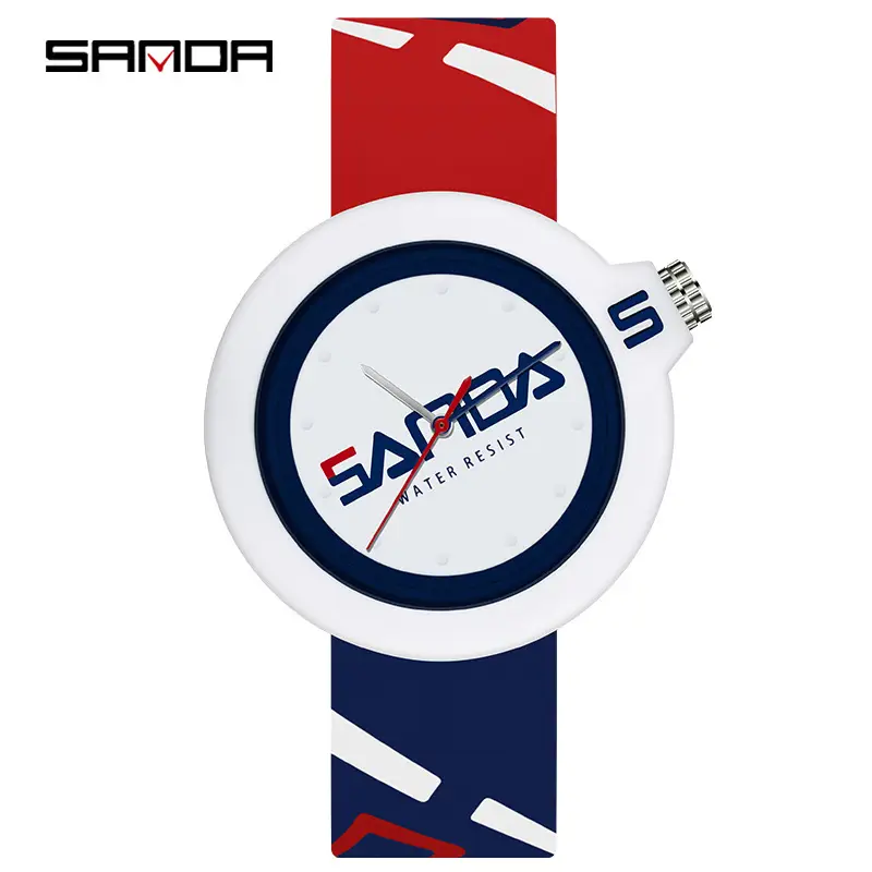 Sanda male and female students quartz watch fashion waterproof watch couple outdoor sports electronic watch factory direct supply - Image 9