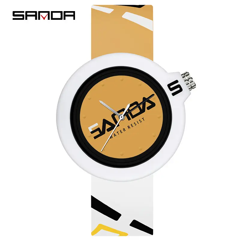 Sanda male and female students quartz watch fashion waterproof watch couple outdoor sports electronic watch factory direct supply - Image 2