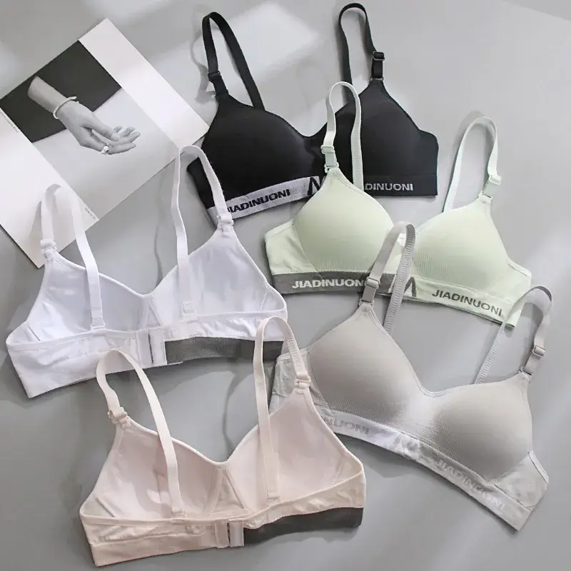 Pure Cotton Seamless Sports Bra for Girls 2022 - Image 7