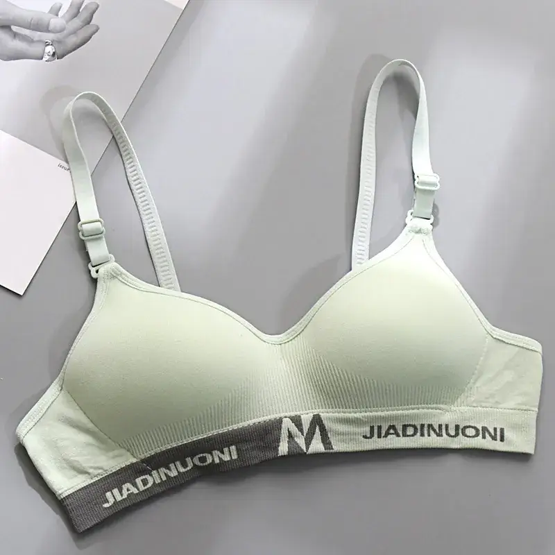 Pure Cotton Seamless Sports Bra for Girls 2022 - Image 2