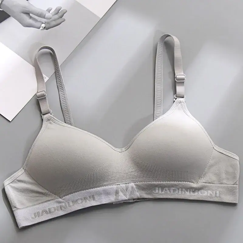 Pure Cotton Seamless Sports Bra for Girls 2022 - Image 4